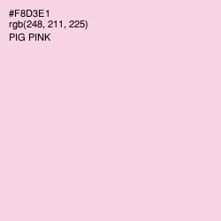 #F8D3E1 - Pig Pink Color Image